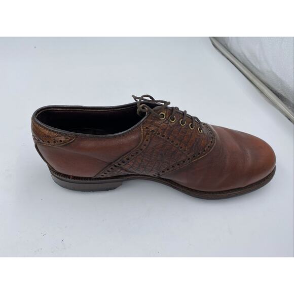 Footjoy Classics Golf Shoes / 9W Brown Leather / Used Condition 9 W main image 13